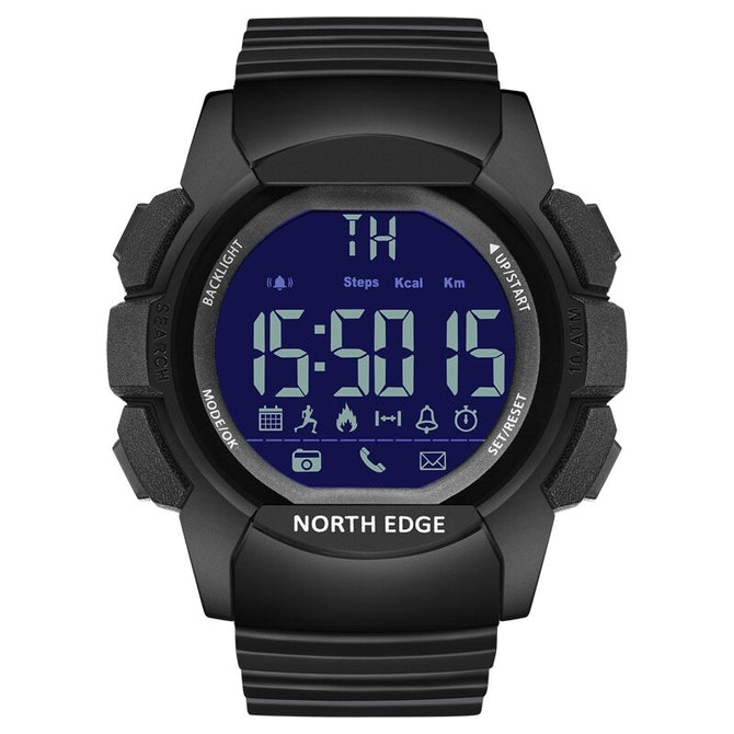 North edge smart sports watch step recording multi function waterproof Bluetooth watch Military Style Watch AK