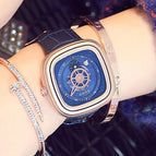 2019 Women's Watches GUOU Ladies Watch Brand Reloj Fashion Rose Gold Bracelet Dress Calendar Watch Women relogio feminino saat