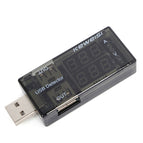 2020 New USB Current Voltage Tester USB Voltmeter Ammeter Detector Double Row Shows