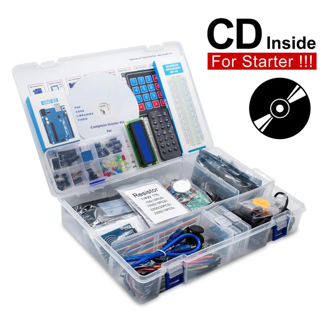 2020 RFID Starter Kit for Arduino UNO R3 Upgraded version Learning Suite Retail Box UNO R3 Starter Kit RFID Sensor For Arduino