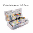 2021 HOT Electronic Component Assorted Kit for Arduino Raspberry Pi STM32 with 830 Tie-points Breadboard Power Supply Set