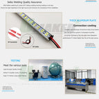 20pc DC12V 50cm LED Bar Lights Supper brightness LED Rigid strip 72LEDs 14W SMD5730 LED Fluorescent Energy Save Light&Lightinng