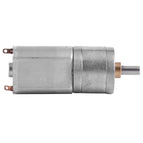 DC 12V Gear Motor High Electric Gear Reduction Motor 15~200RPM Outer Diameter 20MM Full Metal Reduction DC Gear Motors