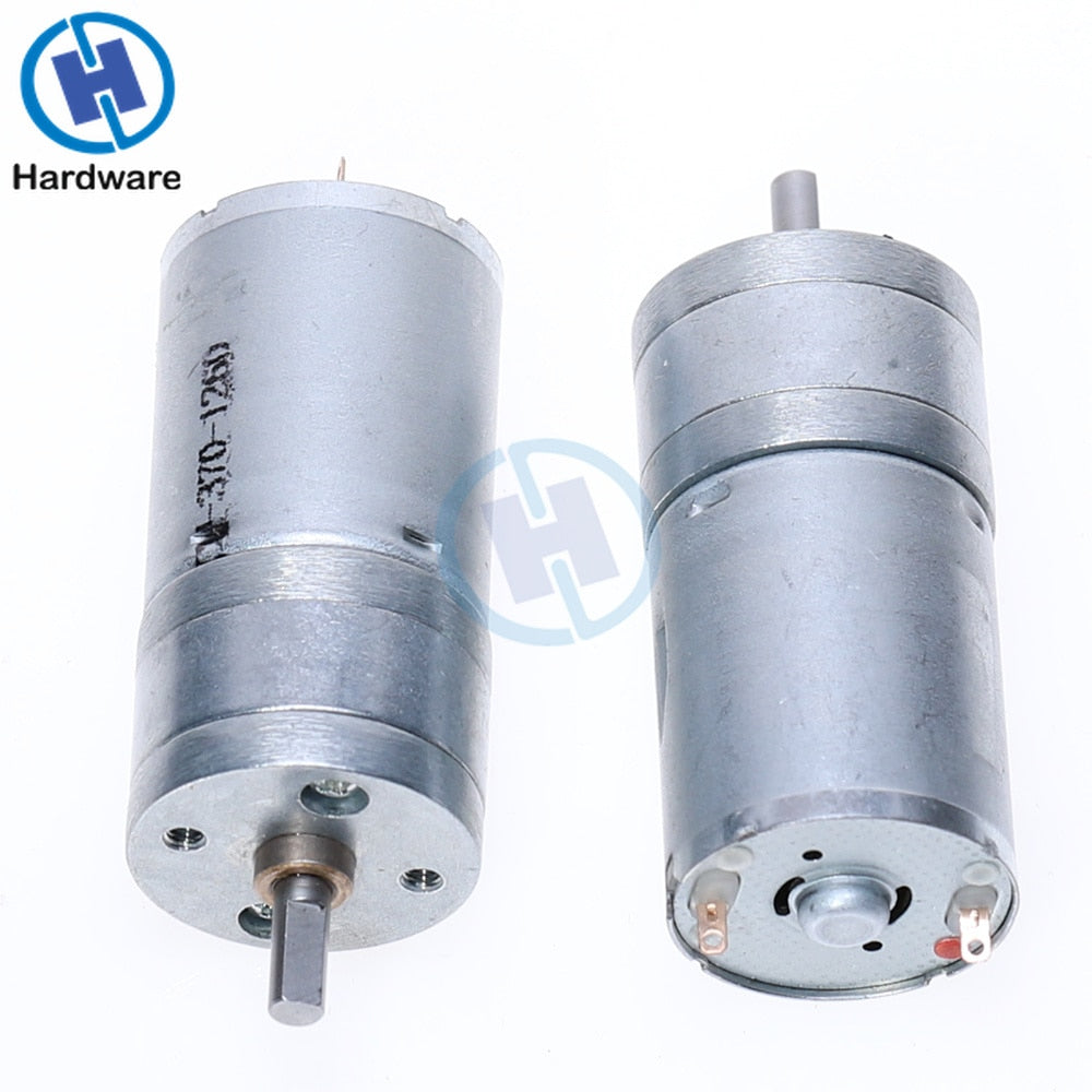 JGA25-370 DC Motor Geared Motor 6V 12V 24V High Torque Electric Gear M ...