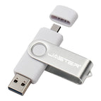 New Usb Flash Drive 128gb 64gb Memory Stick 8gb 4gb For Phone Pendrive 16gb Metal U Disk OTG Pen Drive 32gb Wholesale Free Logo