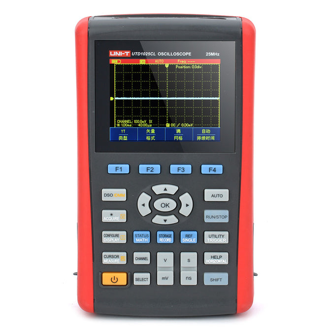 UNI-T UTD1025CL 3.5" LCD Handheld Digital Oscilloscope