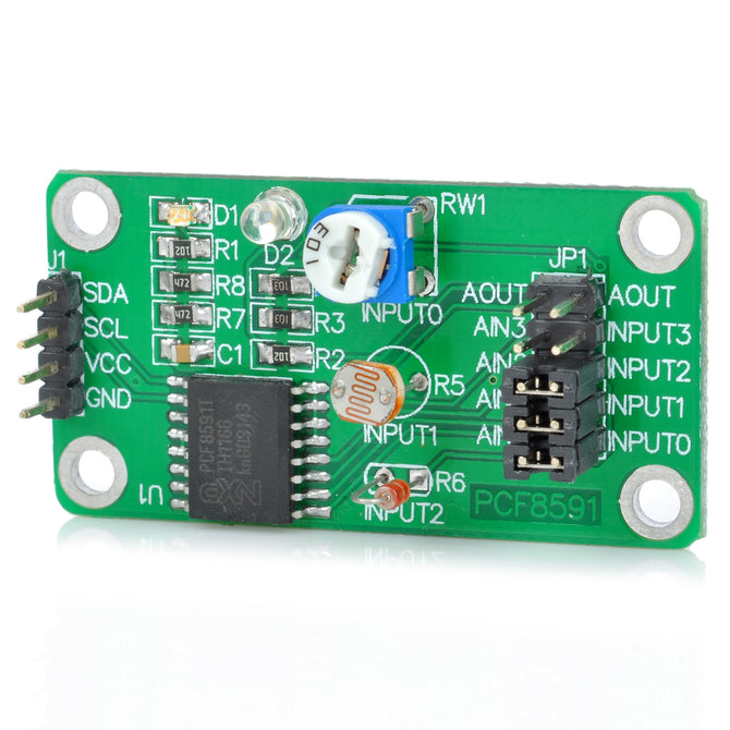 PCF8591 AD/DA Converter Module - Green
