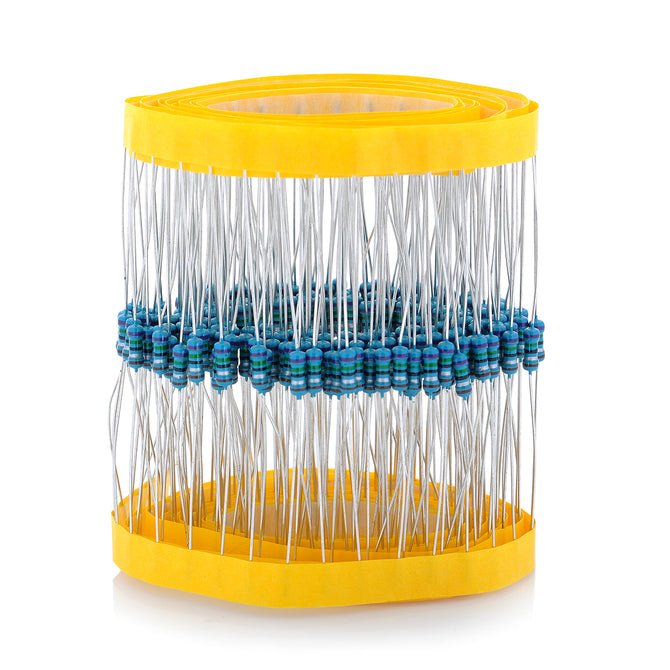 DIY 1/4W Resistance Metal Film Resistors - Blue (200 PCS)