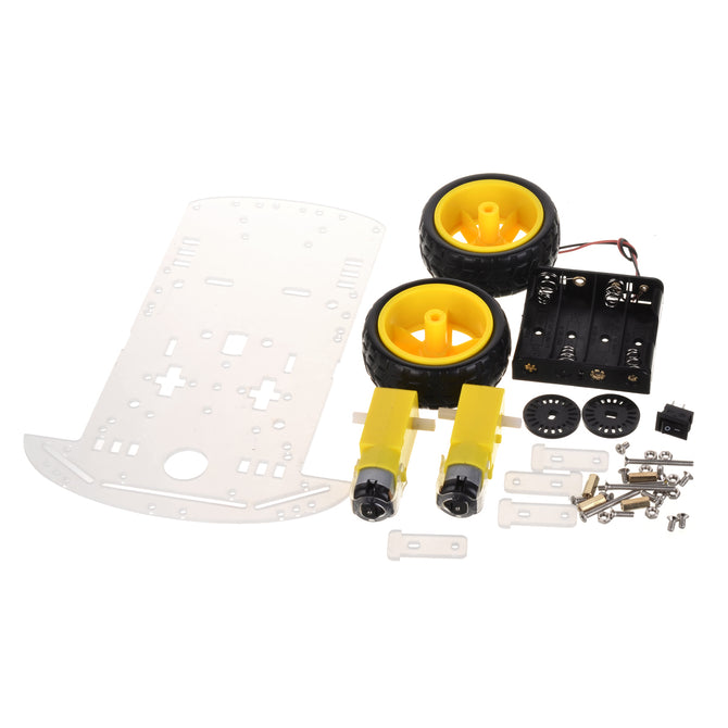 37-in-1 Smart Car Chassis Kit for Arduino (Works with Official Arduino Boards)