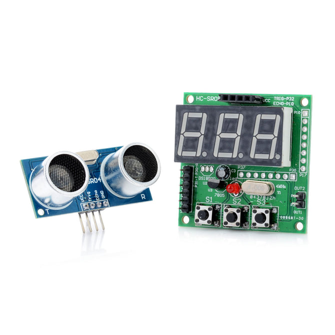 Ultrasonic Ranging Module Display Distance Alarm