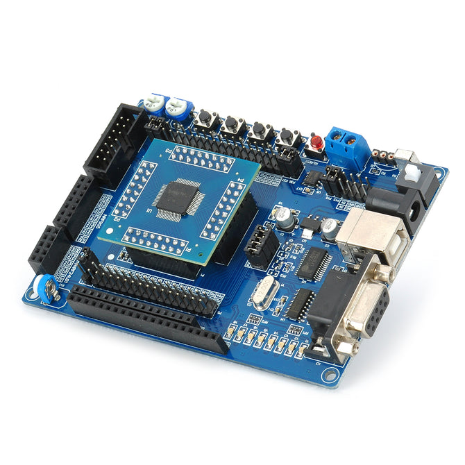 DIY MSP430F149 STM Minimum System Development Board w/ BSL Download / Remote Control - Blue + Black