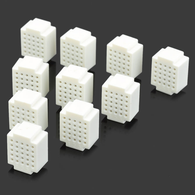 25 Points Mini Breadboard for Proto Shield - White (10 PCS)