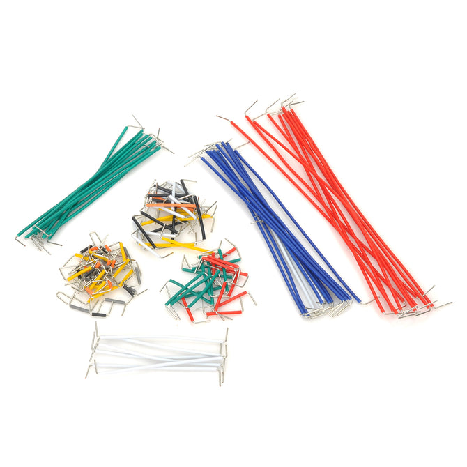SZFE12 PVC 14 Different Lengths Jumper Wires for Bread Board - Multicolored (140 PCS)