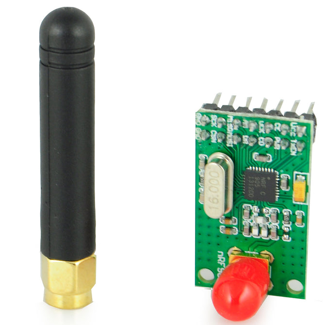 NRF905 433/868/915MHz Wireless Module w/ Antenna - Green (2.7~3.3V)