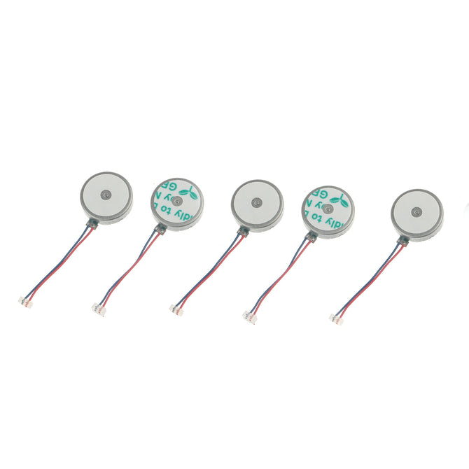 SXT SXT-1434 Flat Vibrating Vibration Motor - Silver (5PCS)