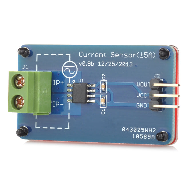 ACS712 5A AC / DC Current Sensor Module w/ Protection Board for Arduino - Blue + Black