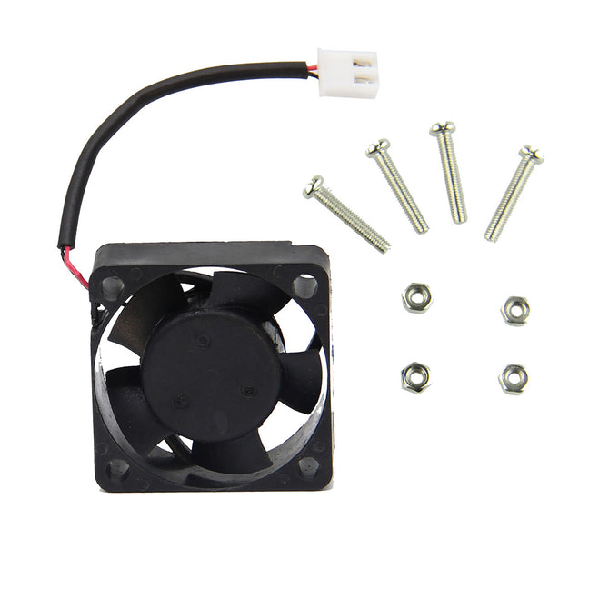 B+ V31 Acrylic Case + V31 Cooling Fan for Raspberry Pi - Transparent
