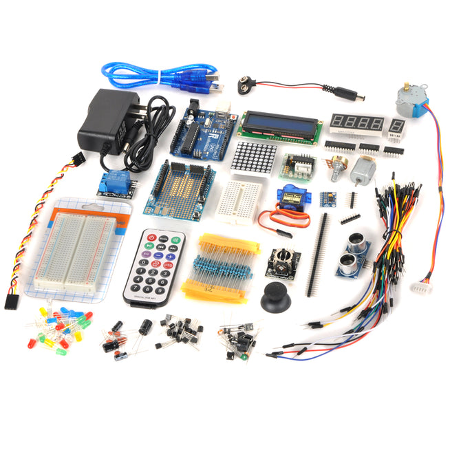 Robotale KT0049 DIY Workshop Component Basic Element Pack Set Kit for Arduino Starter Beginner