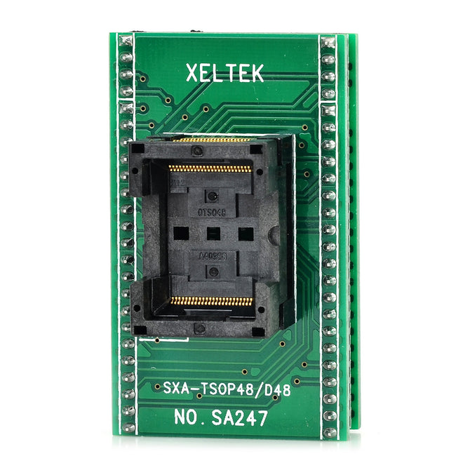 SA247-B005 IC Programmer Socket Adapter for XELTEK + More - Black + Green