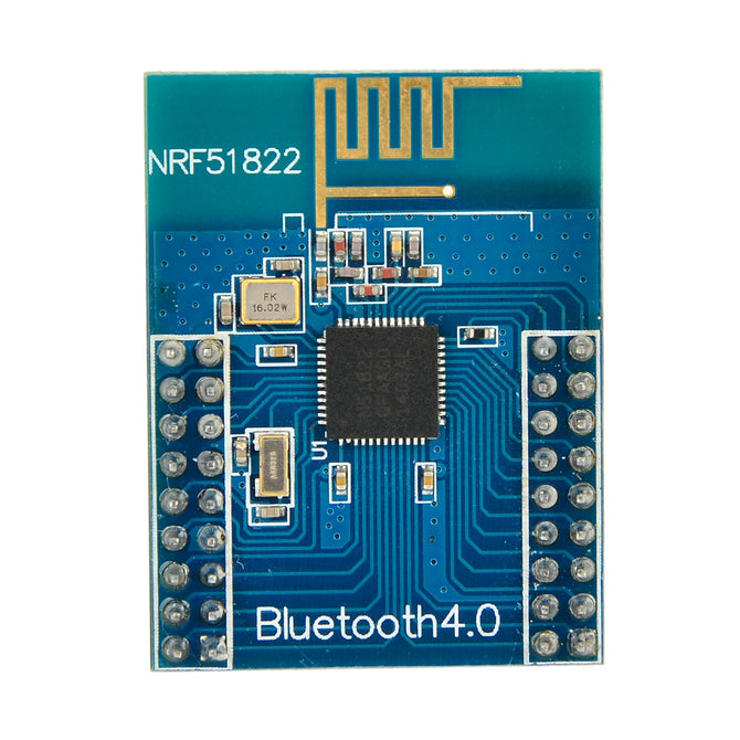 Waveshare nRF51822 2.4GHz Wireless Bluetooth V4.0 Development Board Module w/ Antenna - Deep Blue