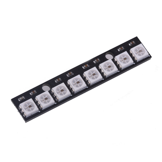 ZnDiy-BRY WS2812 8-5050 RGB LED Driver Development Board - Black