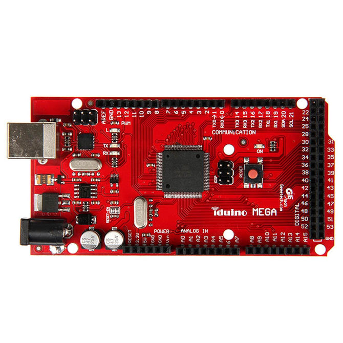 Geeetech Iduino MEGA2560 ATMEGA8U2 Development Board - Red
