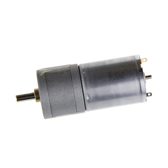 25GA 25mm 12V 10RPM High Torque DC Gear Box Motor - Grey