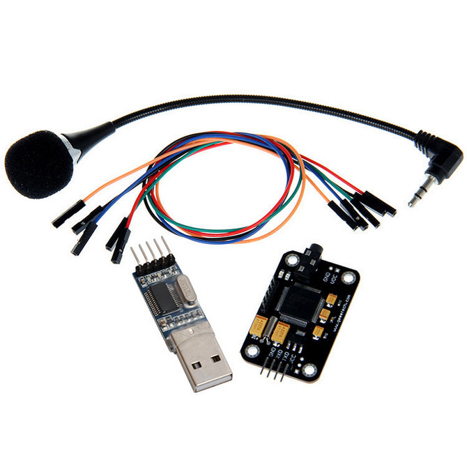 Geeetech Voice Recognition Microphone + USB to RS232 TTL Module Kit