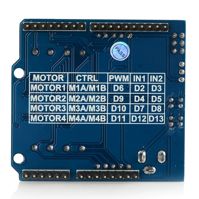 Waveshare 4 DC Motors / 2 Stepping Motors Driver Board Module