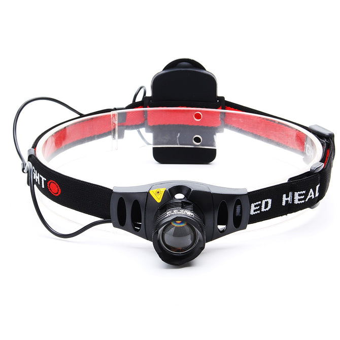 ZHISHUNJIA TK67Q5 3W 300lm 3-Mode White LED Zoom Headlamp (3*AAA)