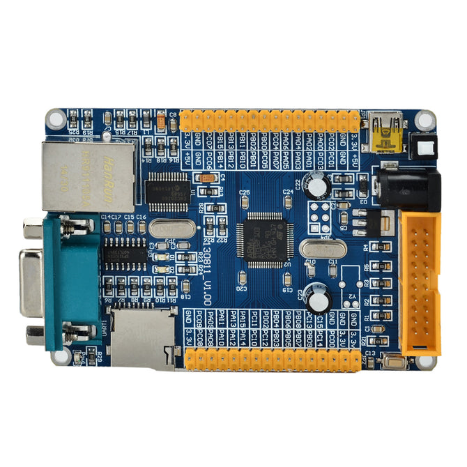 STM32F103RCT6 ENC28J60 Development Board - Blue + Yellow