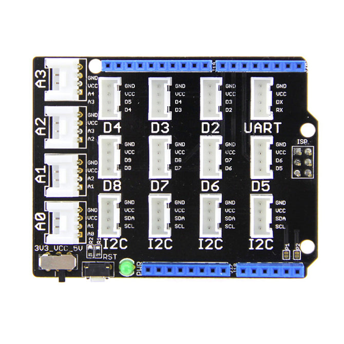 Seeedstudio Base Shield Expansion Board - Black + White