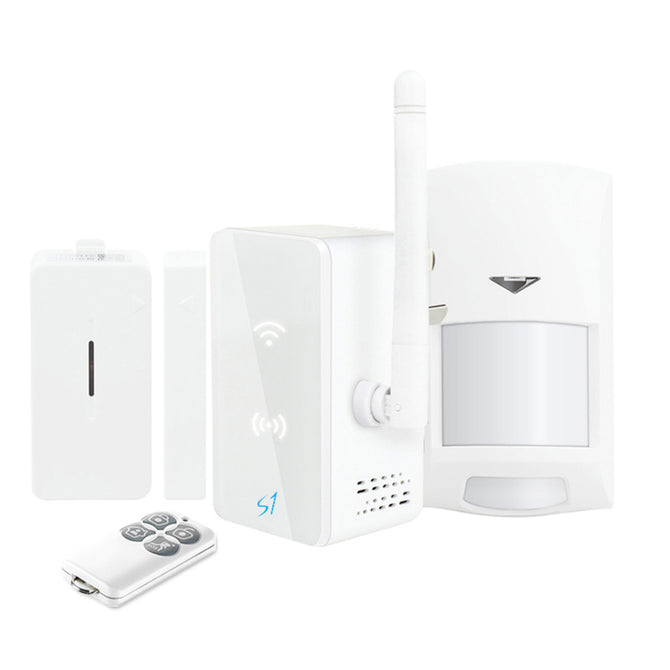 Broadlink S1 Alarm Security System, Motion Sensor, SOS Remote Set