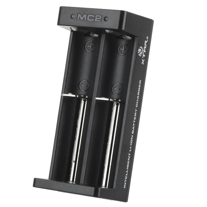 XTAR MC2 Dual-Slot Intelligent Portable Battery Charger