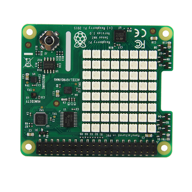 Raspberry Pi Sense HAT w/ Orientation, Pressure, Humidity, Temperature