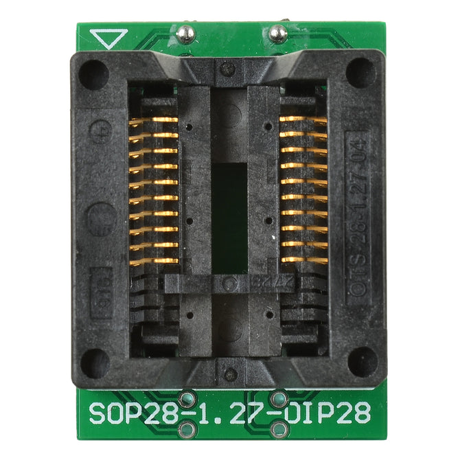 SOP20 to DIP20 IC Programmer Adapter Test Socket - Black + Green