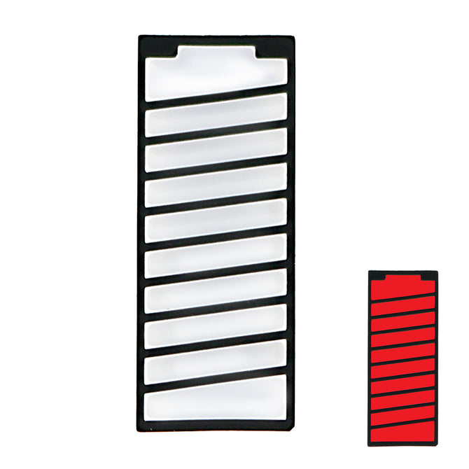 Battery Style LED Digital Tube Power Display Red Color 10-segment LED Bar module for DIY
