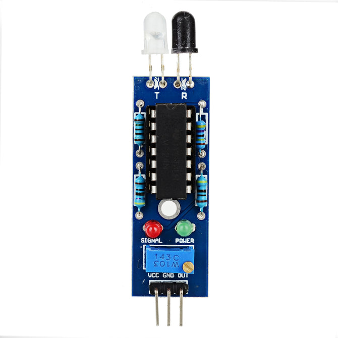 IR Obstacle Avoidance Sensor Line Tracking Module for Arduino - Blue