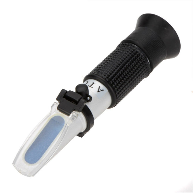 ATC Handheld Honey Sugar Brix Refractometer Saccharometer - Black