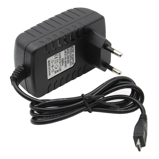 DC 5V 2.5A EU Plug Power Adapter for Raspberry Pi 3 Model B