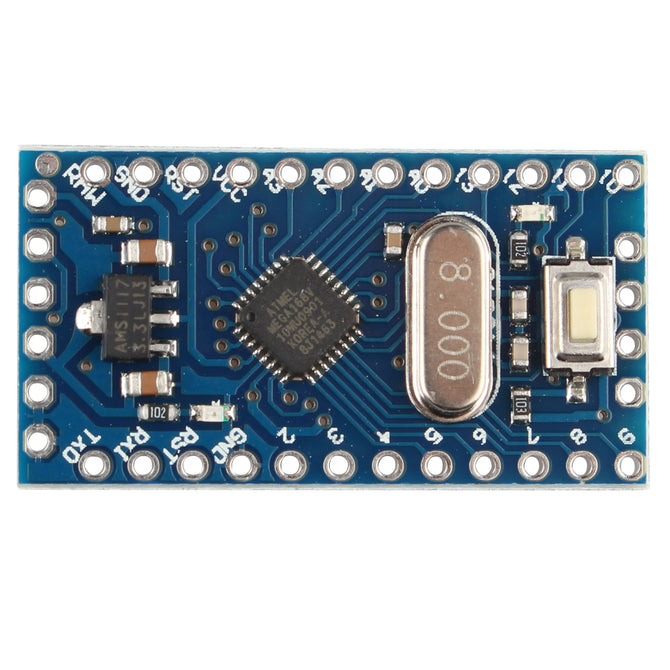 Pro Mini Atmega168 Module 3.3V 8MHz- Blue