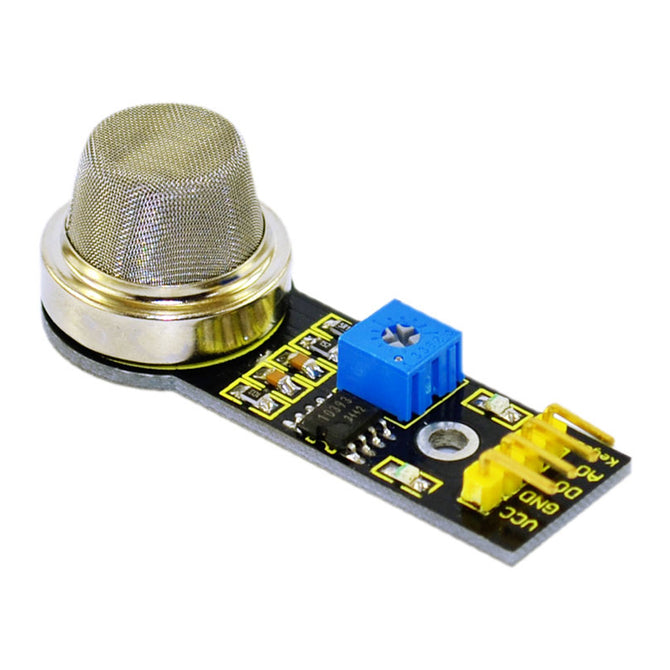 keyestudio MQ-6 (MQ-S7) Gas Sensor - Black + Yellow