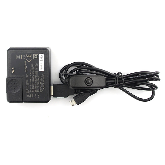 5V1.8A(max 2A) Micro USB Adapter Charger With Switch For Raspberry Pi
