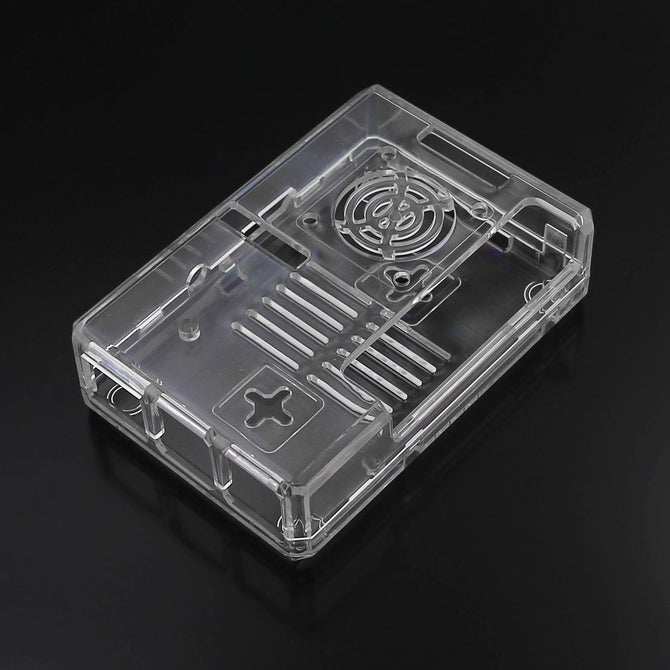 ABS Enclosure Case for Raspberry Pi 3B / 2B / B+ w/ Fan Hole