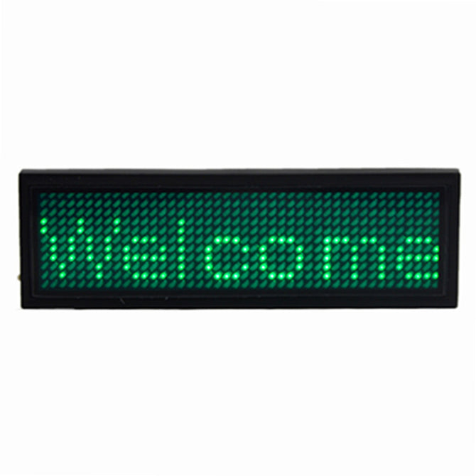 Professional LED Plate - Green + Black