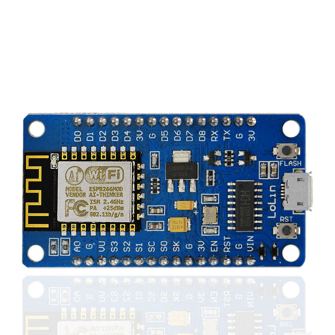 Keyestudio ESP8266 Wi-Fi Module Development Board - Black + Blue
