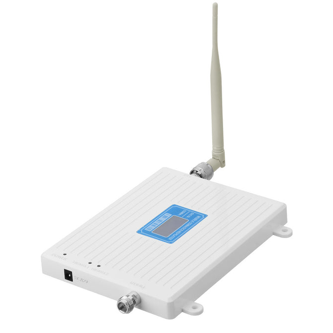 LCD Display CDMA 800MHz + DCS 1800MHz Signal Amplifer - White + Blue