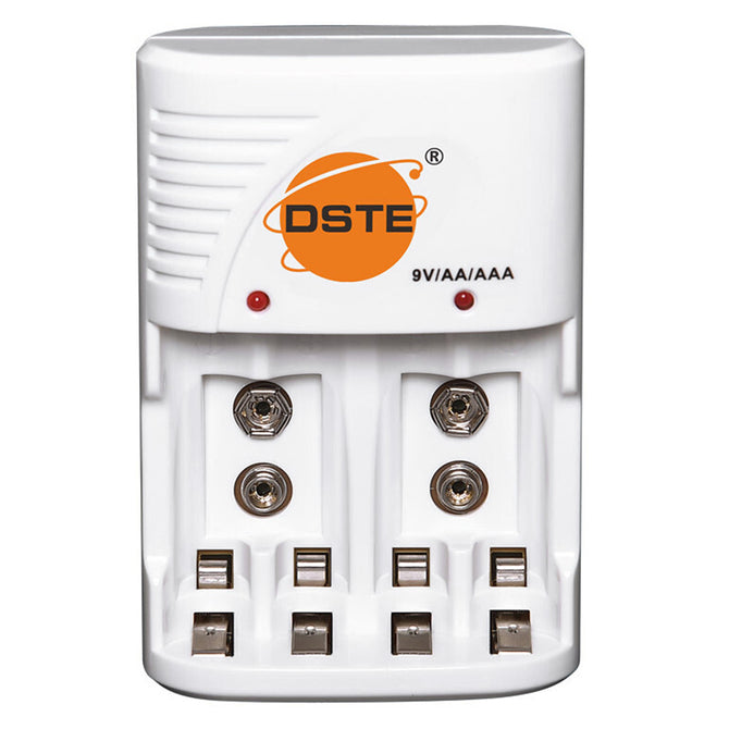 DSTE Standard Multi-Function AA / AAA / 9V Battery Charger (US Plug)