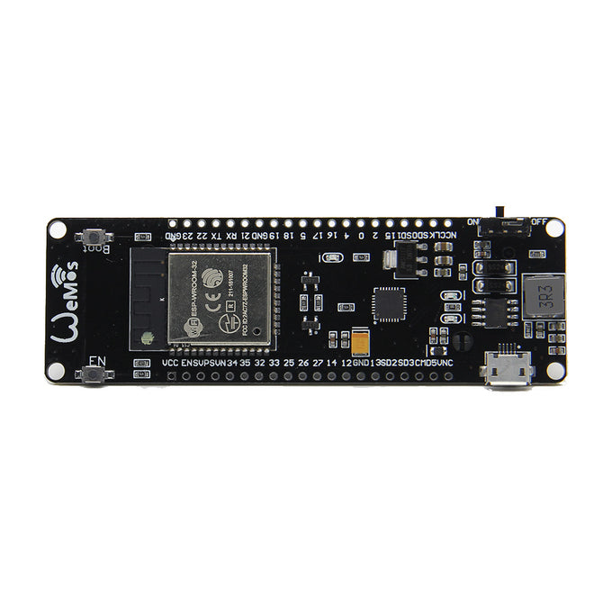 Geekworm ESP32 Wi-Fi Bluetooth Development Board with 18650 Battery Holder