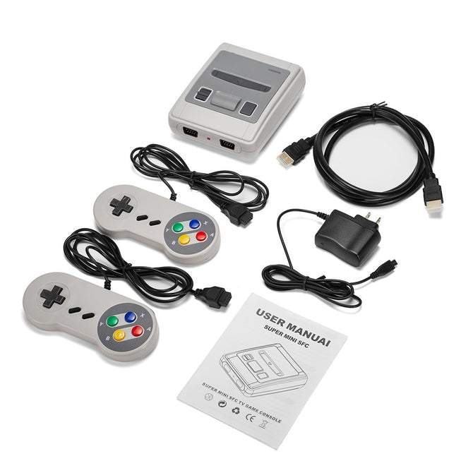 HDMI HD Version Mini TV Handheld NES Game Machine Console w/ 621 Games Included (US Plug)